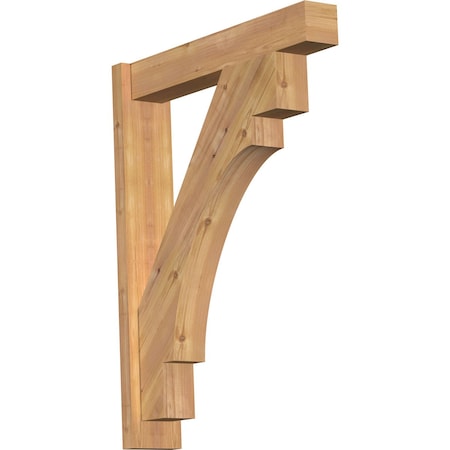 Merced Block Smooth Outlooker, Western Red Cedar, 5 1/2W X 28D X 36H